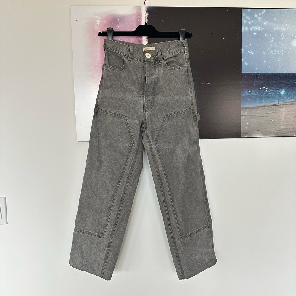 Jesse Kamm Smokey Grey Handy Pants Size 2